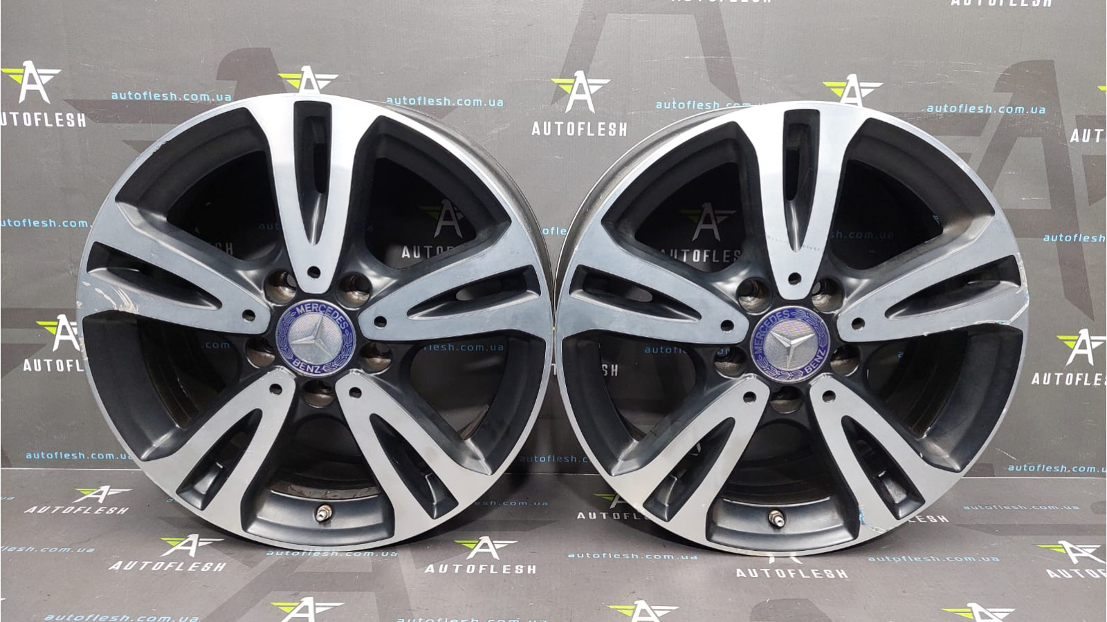 Диск R16, 6.5Jx16/ ET49, 5x112, A2464010000 Mercedes A Class W176 B Class W246 CLA C117 бу